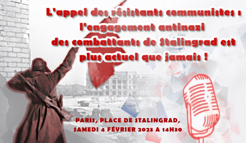 L appel des résistants communistes l engagement antinazi des