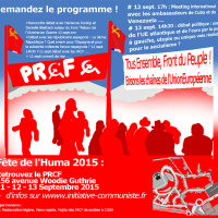 Visuel fête de l'Huma PRCF 2015-R
