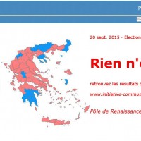 résultat élections grecques sept. 2015