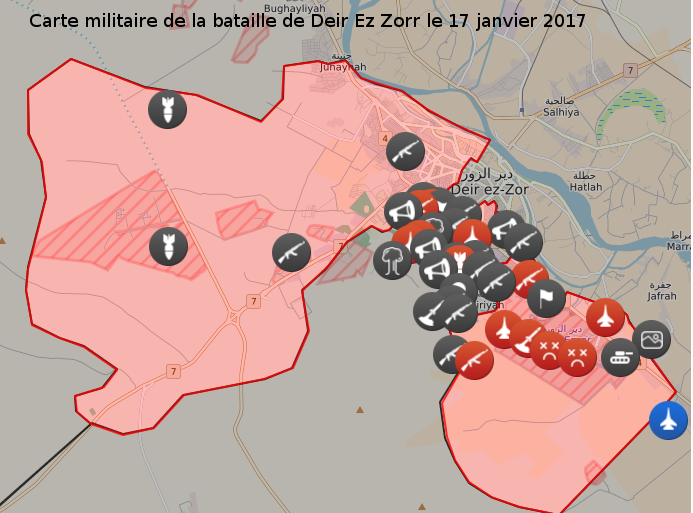 A Deir Ez Zorr assiégée, l&rsquo;armée syrienne résiste face à l&rsquo;Etat Islamique #daech #syrie
