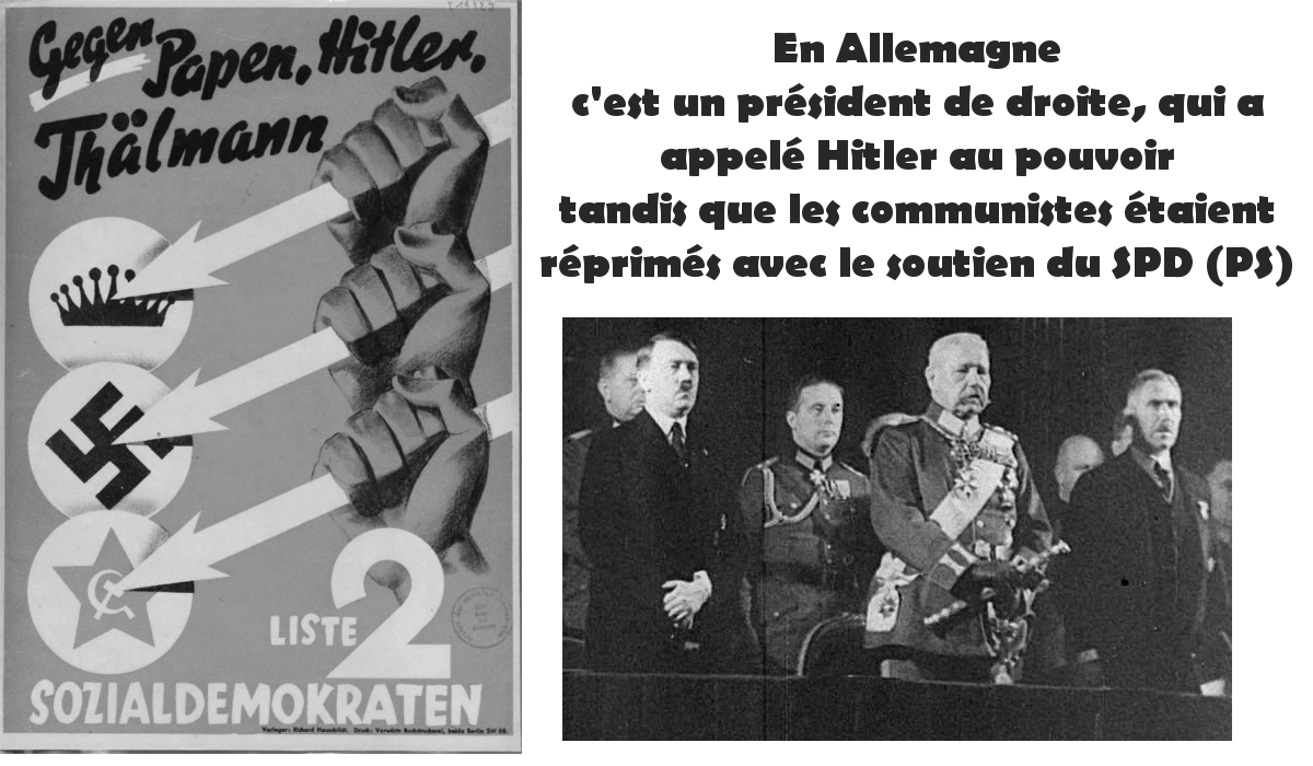 #vidéo En Allemagne, c&rsquo;est la droite et le centre qui a mis Hitler au pouvoir. Comparaison des Conjonctures électorales française (2017) et allemande (1932-1933) par A Lacroix Riz