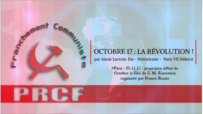 La révolution d&rsquo;Octobre par Annie Lacroix-Riz #vidéo