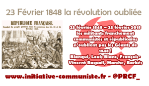 23 Février 1848 23 Février 2018 Les Militants Franchement - 