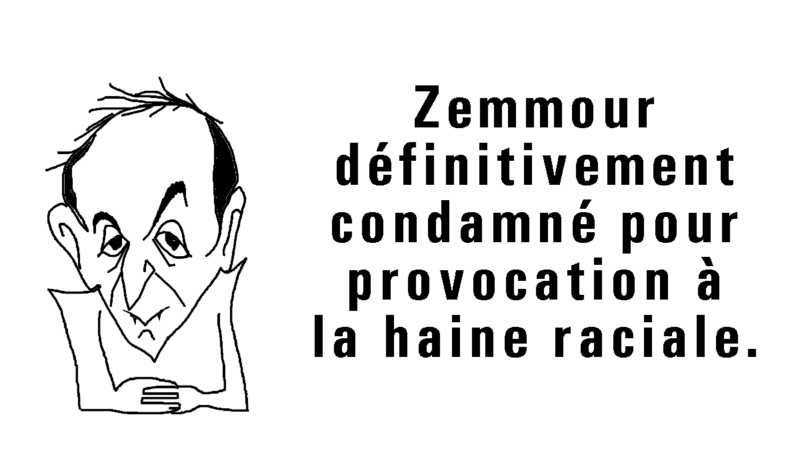 zemmour raciste