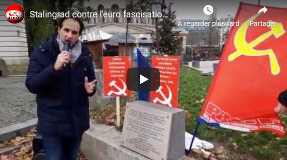 À Stalingrad, l&rsquo;appel contre l&rsquo;euro-fascisation et la résistance contre la destruction des conquêtes sociales et démocratiques #vidéo