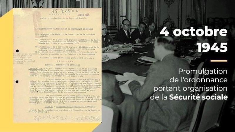 4 Oct 1945 Il Y A 75 Ans Les Communistes Et La Cgt Créent La Sécurité Sociale Sécu 