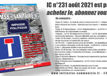 IC n°231 août 2021 est paru achetez le, abonnez vous !