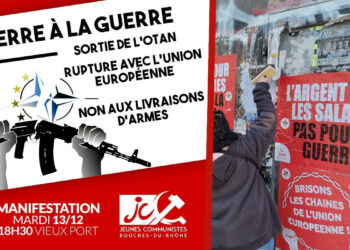 Pour la paix et les salaires : en PACA le PRCF en action à Avignon avec l&rsquo;ANC ce dimanche, mardi à 18H30 à Marseille avec les JC13