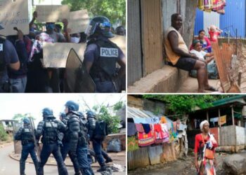 #Wuambushu : Ignoble et nauséabonde opération propagande sous le soleil de Mayotte, qui ne règle aucun des problèmes des travailleurs.