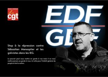 Le régime Macron attaque tous les travailleurs en lançant sa répression policière contre Sébastien Menesplier, figure de proue du mouvement contre la réforme des retraites