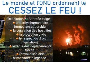 Gaza sous les bombes : pour stopper le génocide, le monde vote à l&rsquo;ONU une résolution ordonnant le cessez-le-feu !