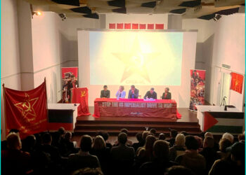 Grande Bretagne, le PRCF invité au meeting  des forces politiques anti-impérialistes à Londres, en l&rsquo;honneur du 106e anniversaire de la Révolution d&rsquo;Octobre