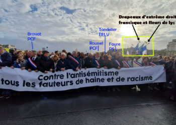 Au lendemain du 11 novembre, la fausse gauche de Roussel Faure et Tondelier rejoue l&rsquo;union sacrée et défile avec l&rsquo;extrême droite. La jeunesse et les classes populaires refusent de participer.