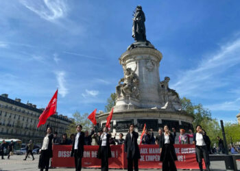 Heemangsae : le spectacle coréen, chant de la paix et de l&rsquo;anti impérialisme à Paris