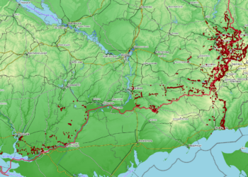 L&rsquo;escalade de la guerre en Ukraine par l&rsquo;Axe USA UE OTAN n’empêche pas la Russie de percer le front – la carte des combats.