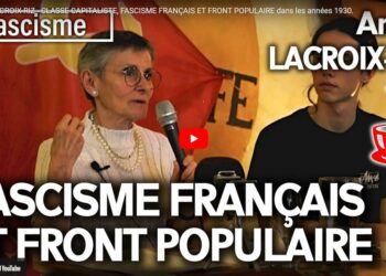 Fascisme français et front populaire – une conférence d&rsquo;Annie Lacroix-Riz  [#vidéo #CaféMarxiste #Marseille]