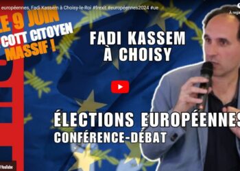 Elections européennes, Fadi Kassem en réunion publique dans le Val de Marne : « L&rsquo;UE OTAN, c&rsquo;est la guerre et la misère » [ #Boycott9Juin #Abstention #Européennes2024 ]