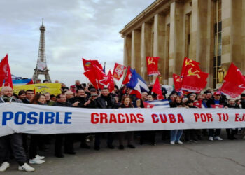 « Nous intensifierons la lutte pour la levée totale et inconditionnelle du blocus qui entrave le développement de Cuba et génère des pénuries et des souffrances pour son peuple » la déclaration européenne de Paris