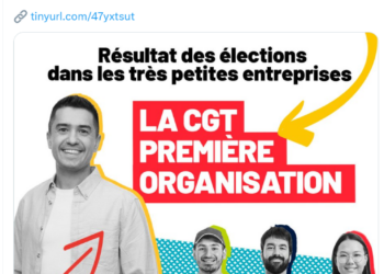 La CGT en tête, les élections professionnelles des TPE démontrent la nécessité d&rsquo;un syndicalisme de classe, à l&rsquo;opposé de la CFDT CES