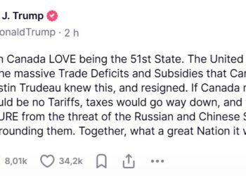 Trump menace le Canada et le Groenland d&rsquo;annexion, le Panama de colonisation. Trump un pacificateur ? La grande illusion
