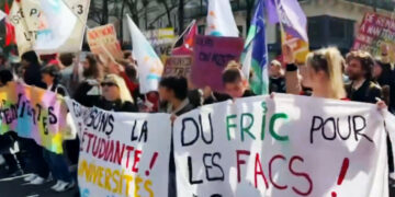 Austérité pour l&rsquo;Université et les facs afin de financer la guerre : la jeunesse se mobilise pour défendre son avenir.