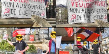 La jeunesse à l&rsquo;action contre l’embrigadement vers la guerre mondiale [ #JRCF @JRCF_ ]