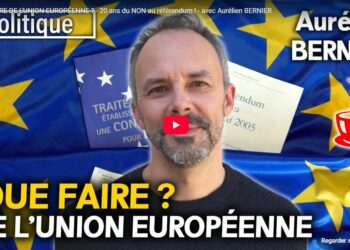 QUE FAIRE DE L&rsquo;UNION EUROPÉENNE ? – 20 ans du NON au référendum ! – avec Aurélien BERNIER [ @Cafe_marxiste ]