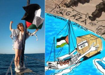 La flottille pour Gaza approche des eaux territoriales palestiniennes, pour briser le siège et faire entrer l&rsquo;aide humanitaire