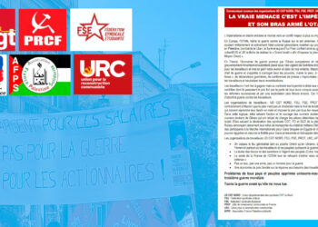La vraie menace c&rsquo;est l&rsquo;impérialisme et son bras armé l&rsquo;OTAN – Communiqué commun [ UD CGT 59, FSU, FSE, PRCF, AFPS, URC…]
