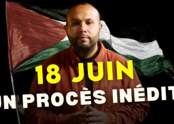 Anasse Kazib, procès politique pour intimider en temps de propagande de guerre de l&rsquo;Axe USA UE OTAN.
