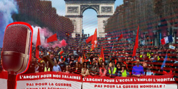 Appel du 18 juillet – Pour une manifestation nationale unitaire et plurielle : l&rsquo;argent pour les salaires, pas pour la guerre ni pour les actionnaires, l&rsquo;argent pour l&rsquo;école, l’emploi, l&rsquo;hôpital, pas pour la guerre mondiale !