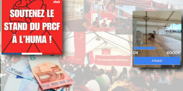 Financement participatif : participez à la cagnotte pour le stand communiste à la fête de l&rsquo;Humanité 2025  [2800 € / 6000€]