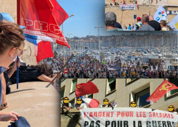 + d&rsquo;1 million dans la rue en grève : Paix, salaires emplois, hopitaux, écoles… Dégageons Macron et le budget de misère et de guerre dicté par l&rsquo;UE OTAN