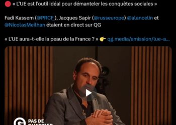 « Bruxelles dicte, Paris obéit : saigner les travailleurs, financer la guerre » Fadi Kassem en débat avec Jacques Sapir et Nicolas Meilhan [QG Le média @LibreQg]
