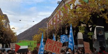 Tessin : les lycéens suisses font grève pour la Palestine à l&rsquo;initiative des jeunes communistes