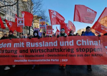 Paix avec la Russie et la Chine, stop aux guerres et au fascisme : les communistes à l’offensive en Allemagne pour empêcher la troisième guerre mondiale !