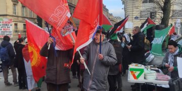Le PRCF mobilisé à Paris avec l&rsquo;UJFP contre la proposition de loi Yadan et pour la liberté d&rsquo;expression