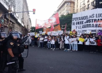 Argentine : grève générale et manifestation contre la destruction du code du travail par le régime d&rsquo;extrême droite de Milei