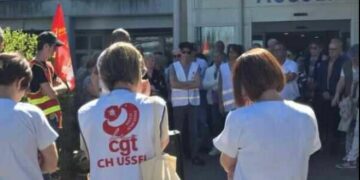 Corrèze : le PRCF soutien les soignants de l&rsquo;hôpital d&rsquo;Ussel en lutte.