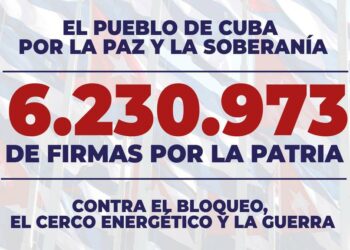 Cuba a signé pour défendre sa patrie