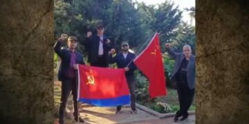 Répression anticommuniste en Azerbaïdjan : des militants arrêtés pour avoir utilisé leur drapeau soviétique