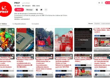 Le PRCF se lance sur TikTok, toujours à l&rsquo;offensive sur les réseaux sociaux pour les travailleurs et les peuples.