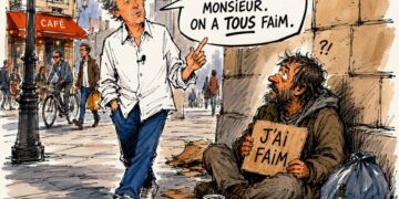 Les riches au frais : les travailleurs bouillent de colère sous la canicule provoquée par le Capitalisme exterministe tandis que Yann Barthès et la Commission européenne se foutent de leurs gueules