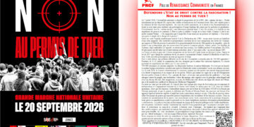 Manifestons contre le permis de tuer : stoppons la fascisation et le régime macrono-lepéniste !