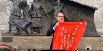 Résistance : A Thil le monument antifasciste aux résistantes soviétiques de Rodina inauguré, les fascistes ukrainiens vocifèrent leur haine !