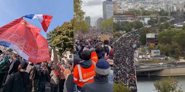 24 octobre : encore plus nombreux, vers la grève générale ! 320 000 à Paris, 108 000 à Marseille
