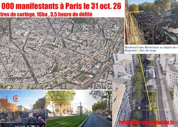 Plus de 300 000 à Paris, une déferlante populaire prépare la grève générale le 5 novembre !